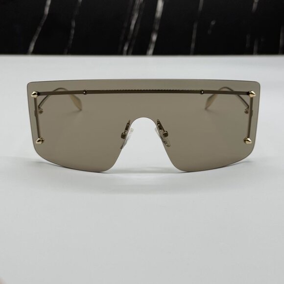 NEW AM0412S 002 ALEXANDER MCQUEEN SHIELD UNISEX SUNGLASSES main image 5